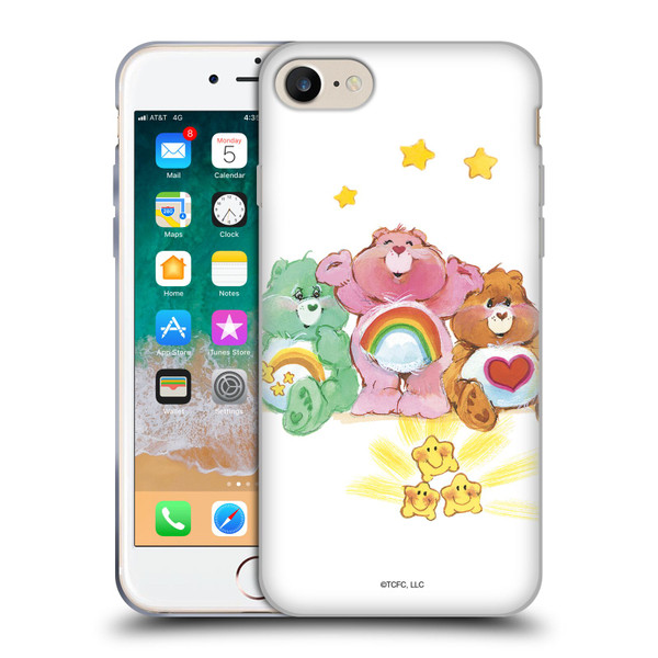 Care Bears Classic Group Soft Gel Case for Apple iPhone 7 / 8 / SE 2020 & 2022 & MagSafe