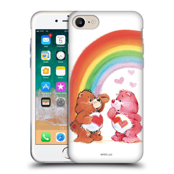 Care Bears Classic Rainbow Soft Gel Case for Apple iPhone 7 / 8 / SE 2020 & 2022
