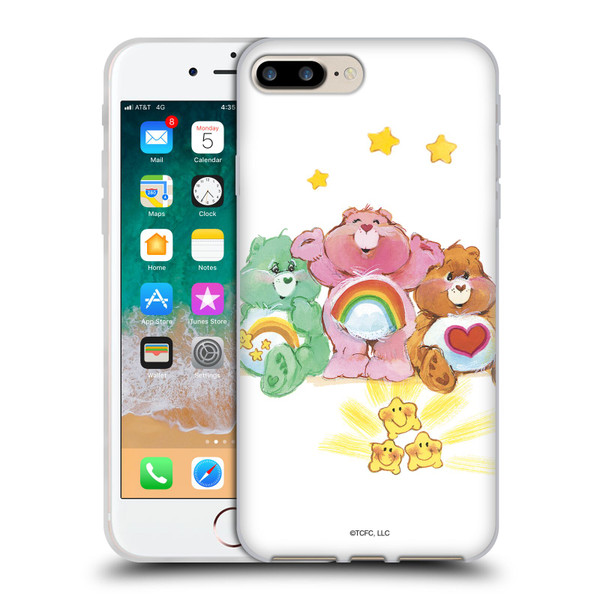 Care Bears Classic Group Soft Gel Case for Apple iPhone 7 Plus / iPhone 8 Plus