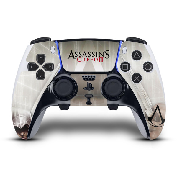 Assassin's Creed II Graphics Ezio Vinyl Sticker Skin Decal Cover for Sony PS5 DualSense Edge Controller