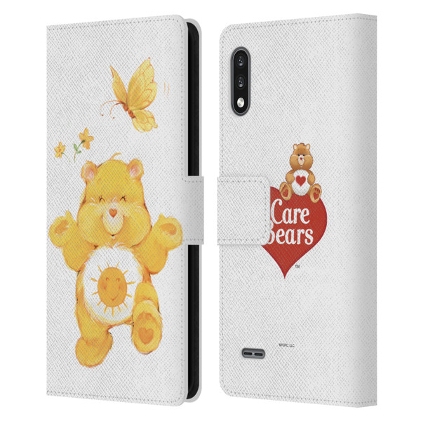 Care Bears Classic Funshine Leather Book Wallet Case Cover For LG K22