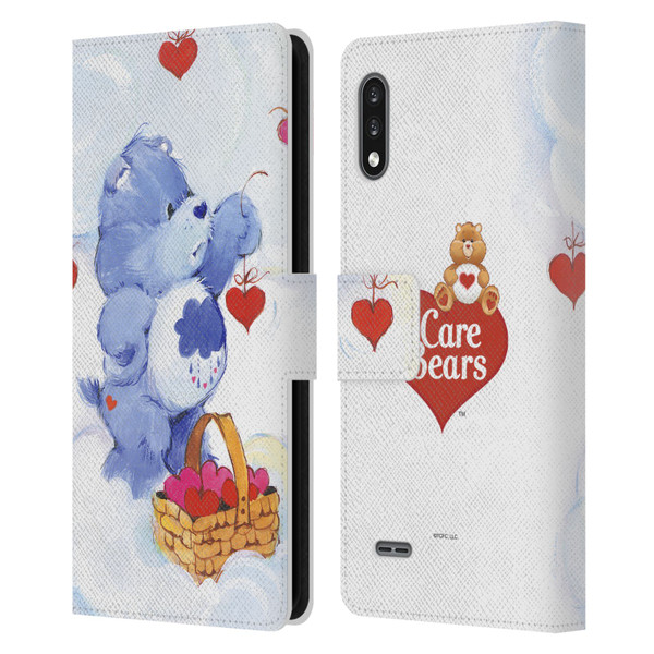 Care Bears Classic Grumpy Leather Book Wallet Case Cover For LG K22