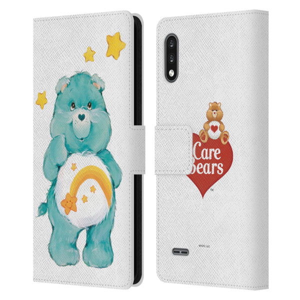 Care Bears Classic Wish Leather Book Wallet Case Cover For LG K22