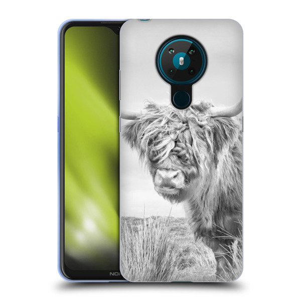 Dorit Fuhg Animals & Urban Life Furry Bull Soft Gel Case for Nokia 5.3