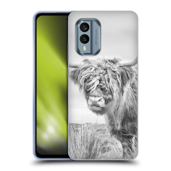 Dorit Fuhg Animals & Urban Life Furry Bull Soft Gel Case for Nokia X30