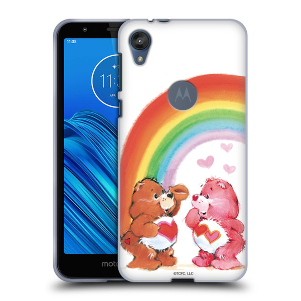 Care Bears Classic Rainbow Soft Gel Case for Motorola Moto E6