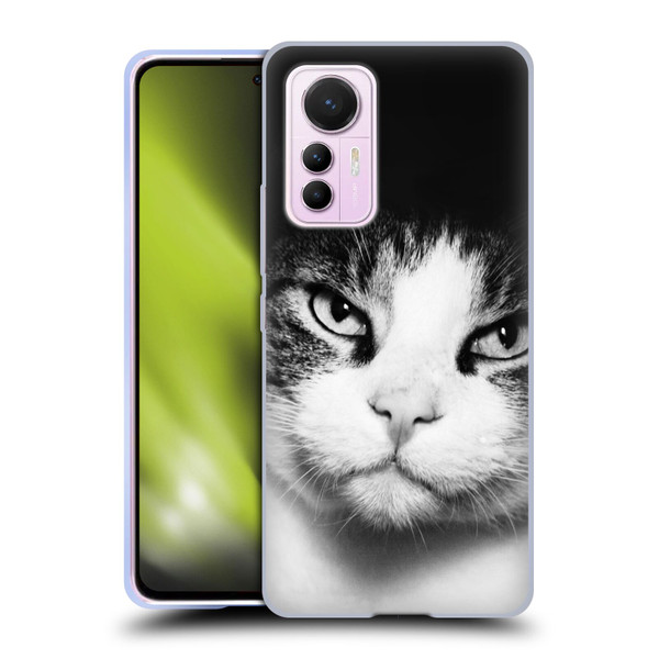 Dorit Fuhg Animals & Urban Life Cat Stare Soft Gel Case for Xiaomi 12 Lite