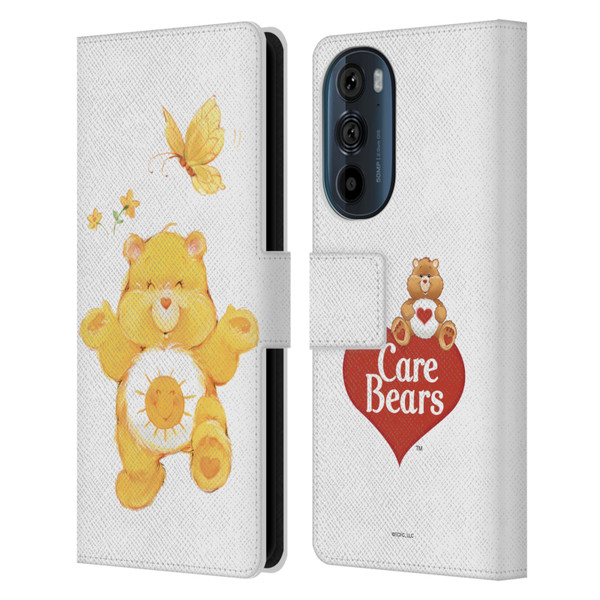 Care Bears Classic Funshine Leather Book Wallet Case Cover For Motorola Edge 30