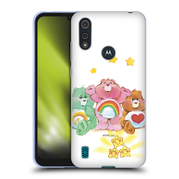 Care Bears Classic Group Soft Gel Case for Motorola Moto E6s (2020)