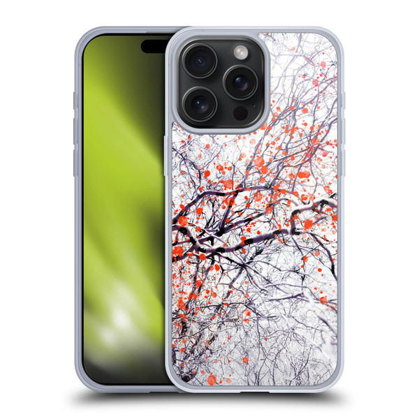 Dorit Fuhg Mystic Nature Fire Blossom Soft Gel Case for Apple iPhone 15 Pro Max