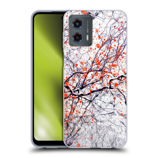 Dorit Fuhg Mystic Nature Fire Blossom Soft Gel Case for Motorola Moto G (2023)