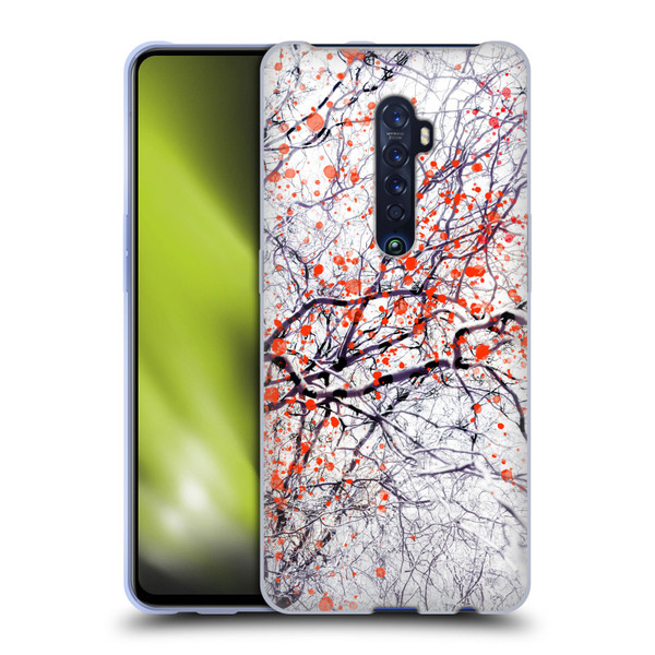 Dorit Fuhg Mystic Nature Fire Blossom Soft Gel Case for OPPO Reno 2