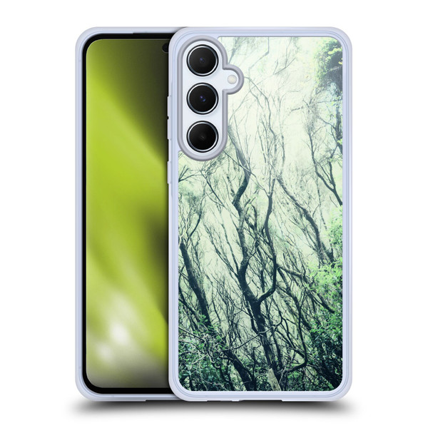 Dorit Fuhg Mystic Nature Green Woods Soft Gel Case for Samsung Galaxy A55 5G