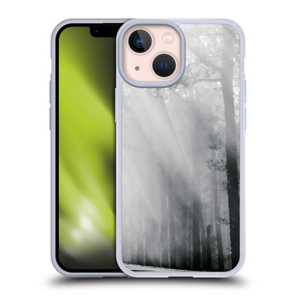 Dorit Fuhg Monotones Foggy Woods Soft Gel Case for Apple iPhone 13 Mini