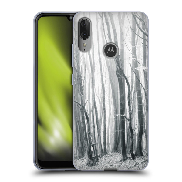 Dorit Fuhg Monotones Chilly Woods Soft Gel Case for Motorola Moto E6 Plus