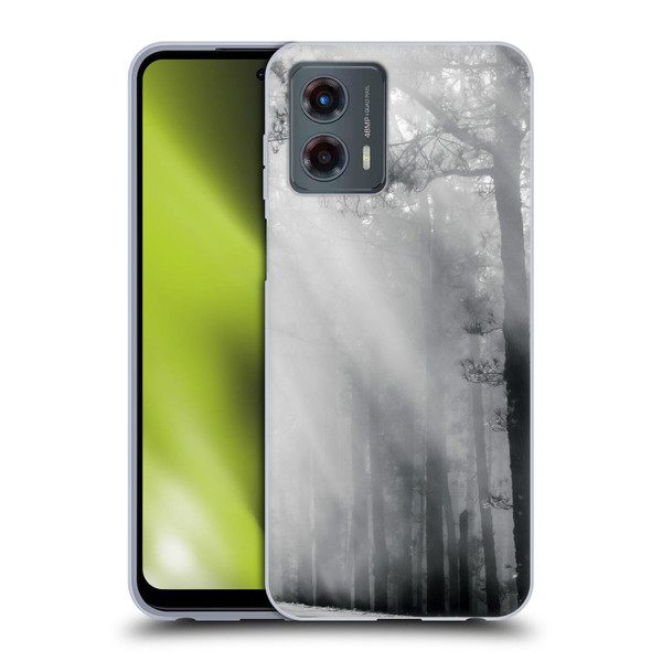 Dorit Fuhg Monotones Foggy Woods Soft Gel Case for Motorola Moto G (2023)