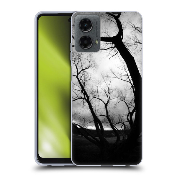 Dorit Fuhg Monotones Winter Trees Soft Gel Case for Motorola Moto G (2024)