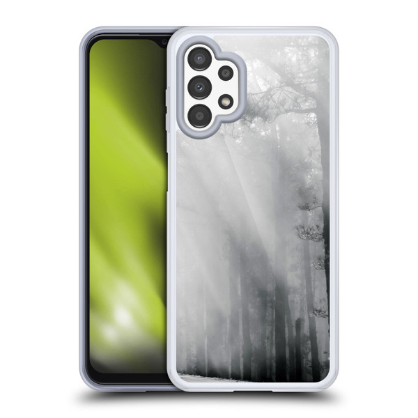Dorit Fuhg Monotones Foggy Woods Soft Gel Case for Samsung Galaxy A13 (2022)