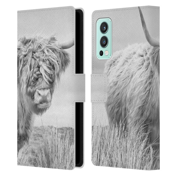 Dorit Fuhg Animals & Urban Life Furry Bull Leather Book Wallet Case Cover For OnePlus Nord 2 5G