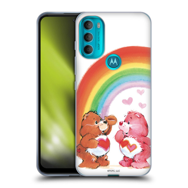 Care Bears Classic Rainbow Soft Gel Case for Motorola Moto G71 5G