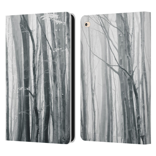 Dorit Fuhg Monotones Chilly Woods Leather Book Wallet Case Cover For Apple iPad Air 2 (2014)