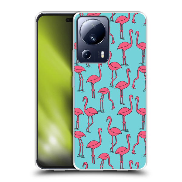 Andrea Lauren Design Birds Simple Flamingo Soft Gel Case for Xiaomi 13 Lite 5G
