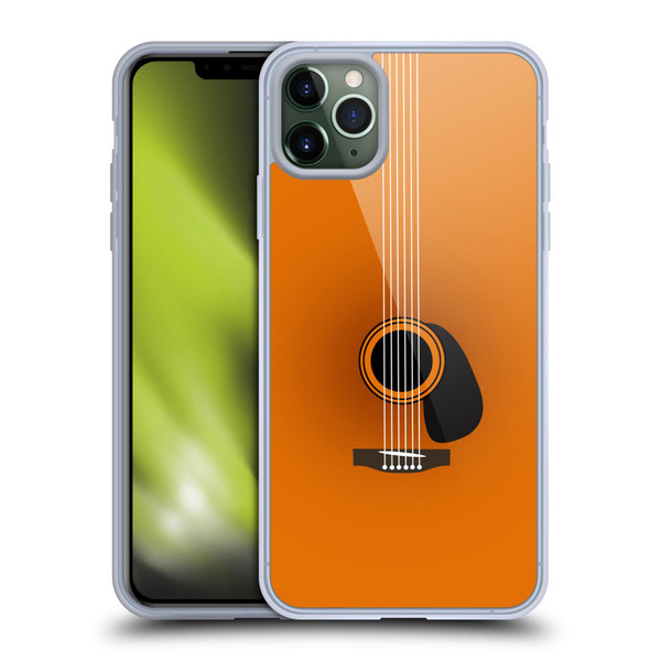 Mark Ashkenazi Music Guitar Minimal Soft Gel Case for Apple iPhone 11 Pro Max