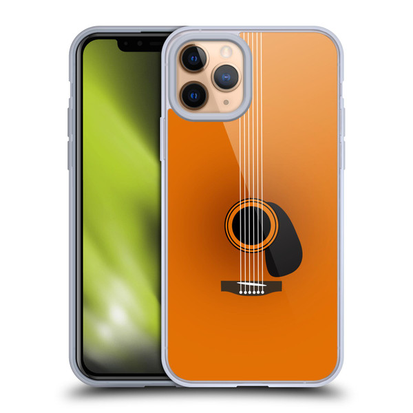 Mark Ashkenazi Music Guitar Minimal Soft Gel Case for Apple iPhone 11 Pro