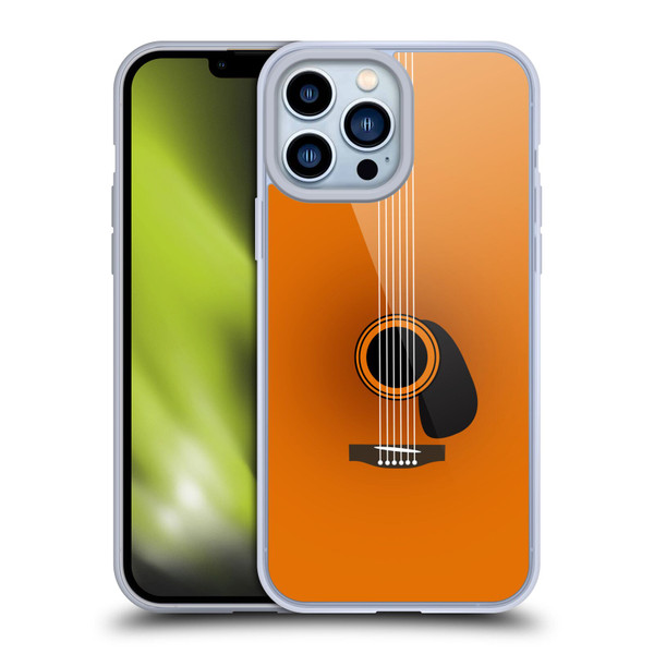 Mark Ashkenazi Music Guitar Minimal Soft Gel Case for Apple iPhone 13 Pro Max