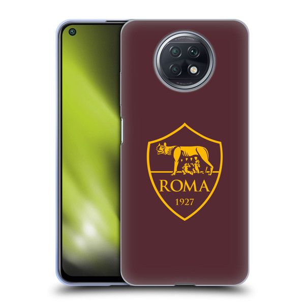 AS Roma 2024/25 Graphic Logo Crest Soft Gel Case for Xiaomi Redmi Note 9T 5G