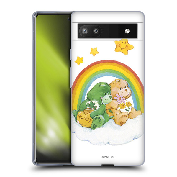 Care Bears Classic Rainbow 2 Soft Gel Case for Google Pixel 6a