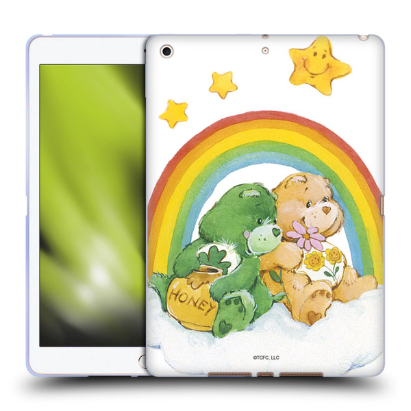Care Bears Classic Rainbow 2 Soft Gel Case for Apple iPad 10.2 2019/2020/2021