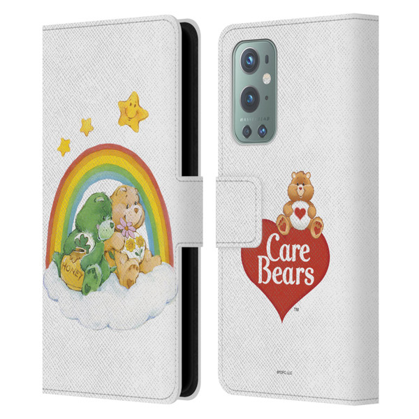 Care Bears Classic Rainbow 2 Leather Book Wallet Case Cover For OnePlus 9