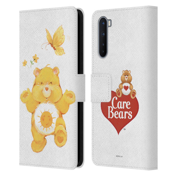 Care Bears Classic Funshine Leather Book Wallet Case Cover For OnePlus Nord 5G
