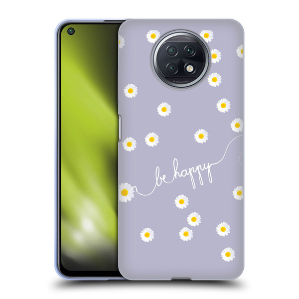 Monika Strigel Happy Daisy Lavender Soft Gel Case for Xiaomi Redmi Note 9T 5G