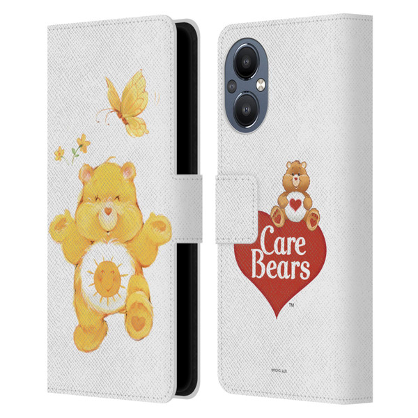 Care Bears Classic Funshine Leather Book Wallet Case Cover For OnePlus Nord N20 5G