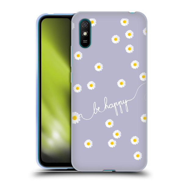 Monika Strigel Happy Daisy Lavender Soft Gel Case for Xiaomi Redmi 9A / Redmi 9AT