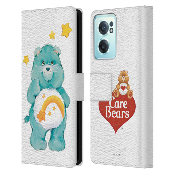 Care Bears Classic Wish Leather Book Wallet Case Cover For OnePlus Nord CE 2 5G