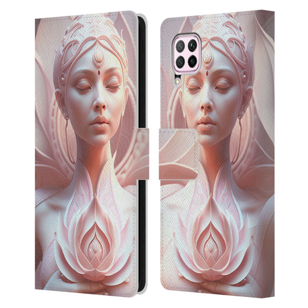 Shambhala Light Visionary Art Ethereal Graphics At Peace Leather Book Wallet Case Cover For Huawei Nova 6 SE / P40 Lite
