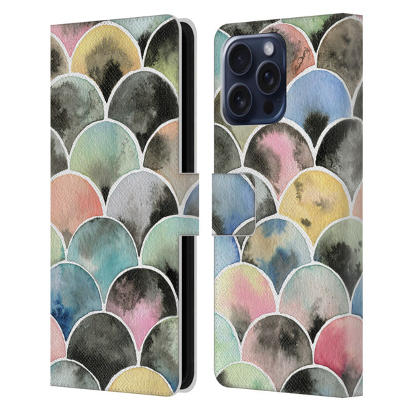 Ninola Colourful Prints Scales Leather Book Wallet Case Cover For Apple iPhone 16 Pro Max