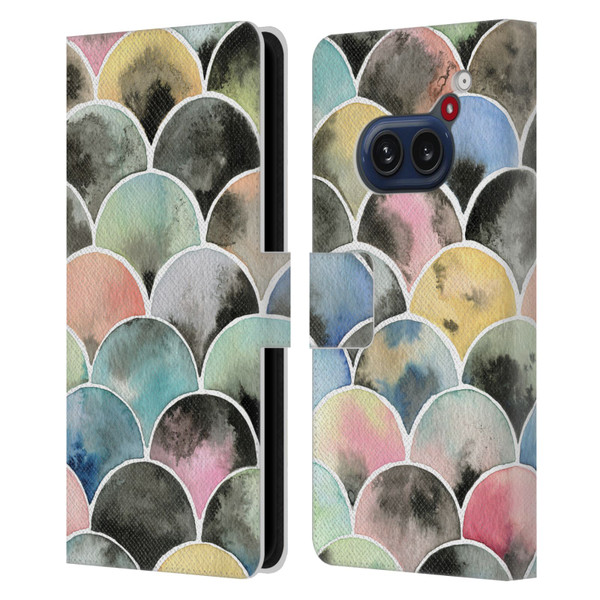 Ninola Colourful Prints Scales Leather Book Wallet Case Cover For Nothing Phone (2a)