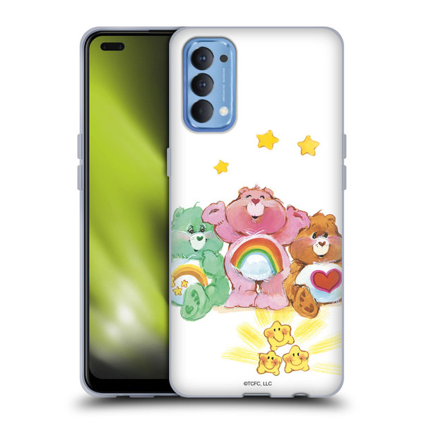 Care Bears Classic Group Soft Gel Case for OPPO Reno 4 5G
