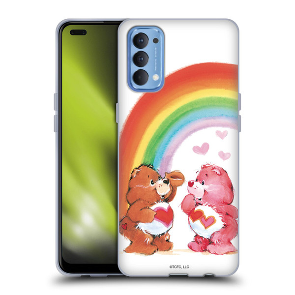 Care Bears Classic Rainbow Soft Gel Case for OPPO Reno 4 5G