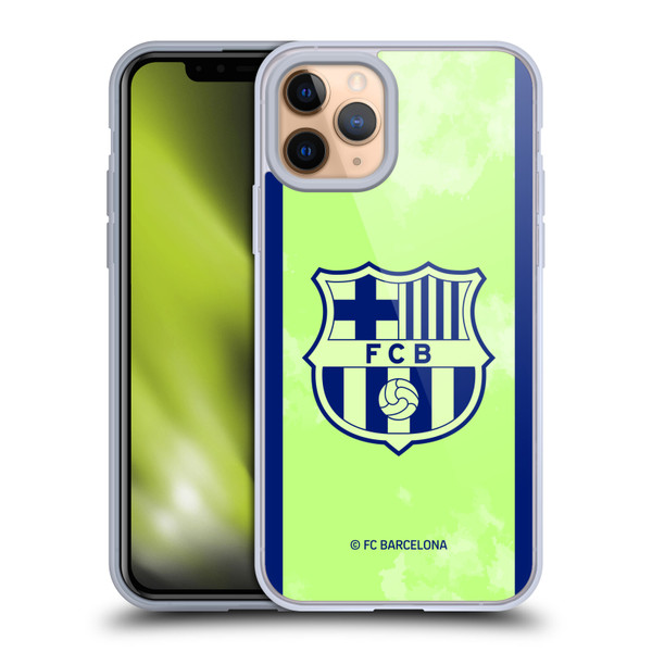 FC Barcelona 2024/25 Crest Kit Third Soft Gel Case for Apple iPhone 11 Pro & MagSafe
