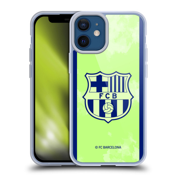 FC Barcelona 2024/25 Crest Kit Third Soft Gel Case for Apple iPhone 12 Mini & MagSafe