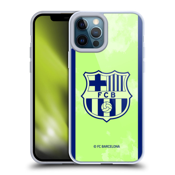 FC Barcelona 2024/25 Crest Kit Third Soft Gel Case for Apple iPhone 12 Pro Max & MagSafe