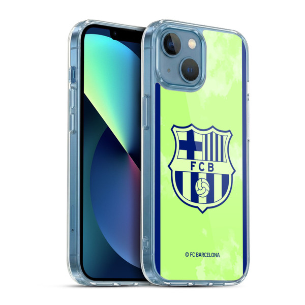 FC Barcelona 2024/25 Crest Kit Third Soft Gel Case for Apple iPhone 13 Mini & MagSafe