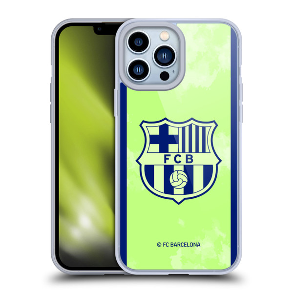 FC Barcelona 2024/25 Crest Kit Third Soft Gel Case for Apple iPhone 13 Pro Max