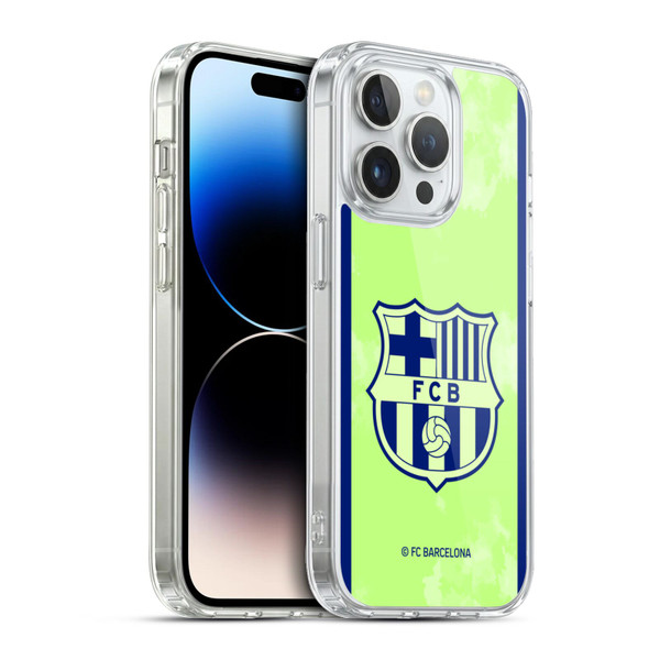 FC Barcelona 2024/25 Crest Kit Third Soft Gel Case for Apple iPhone 13 Pro & MagSafe