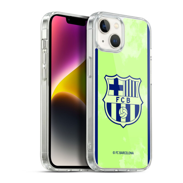 FC Barcelona 2024/25 Crest Kit Third Soft Gel Case for Apple iPhone 14 Plus & MagSafe